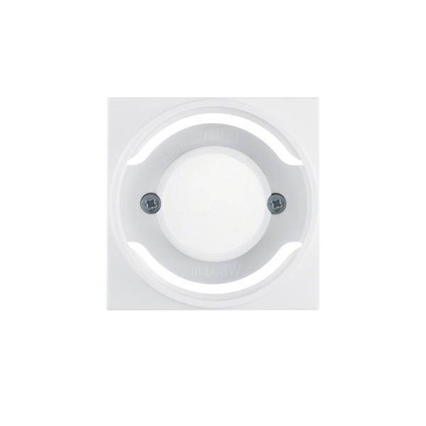 Berker Zentralstück polarws/gl 11988989