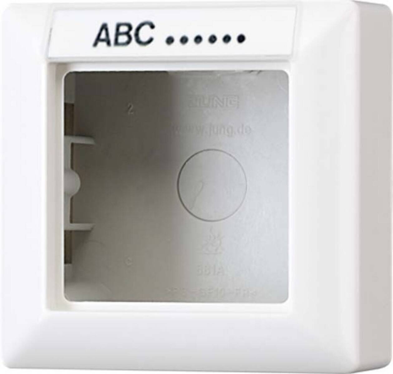 Jung AP-Kappe Schriftfeld aws AS 581 ANA WW