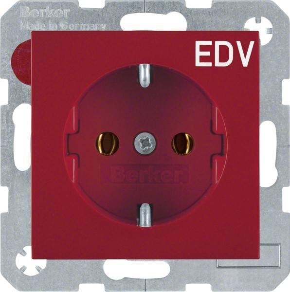 Berker SCHUKO-Steckdose rt/gl 47438922