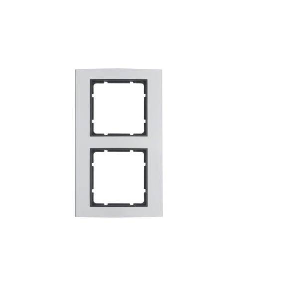 Berker Rahmen 2f.alu 10123004