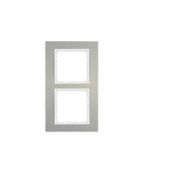 Berker Rahmen 2f.alu/pws 10123904