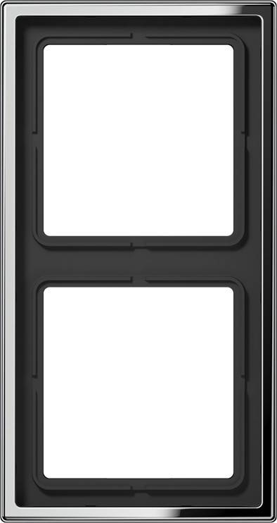 Jung Rahmen 2-fach gl.chr GCR 2982