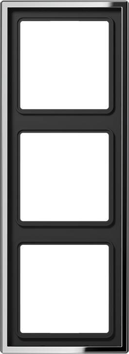 Jung Rahmen 3-fach gl.chr GCR 2983