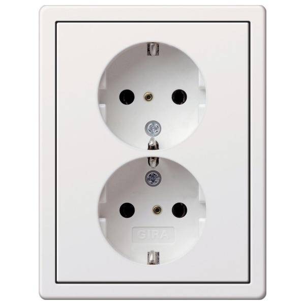 Gira Schuko-Steckds. 2f. rws-gl 0780112