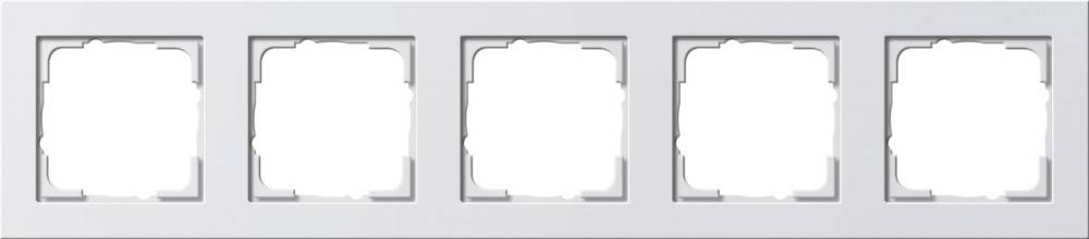 Gira Abdeckrahmen 5f.rws-gl 021529