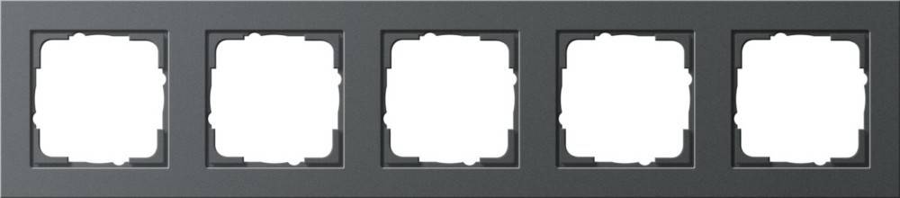 Gira Abdeckrahmen 5f.anth 021523