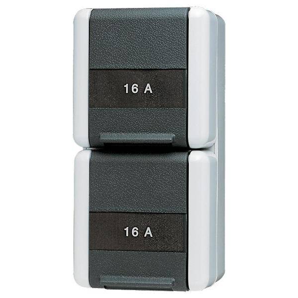 Jung SCHUKO-Steckdose 2-fach 822 NAW