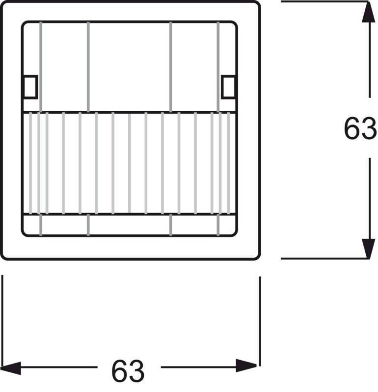 Busch-Jaeger Wächter Sensor met/grmet 6122/02-803