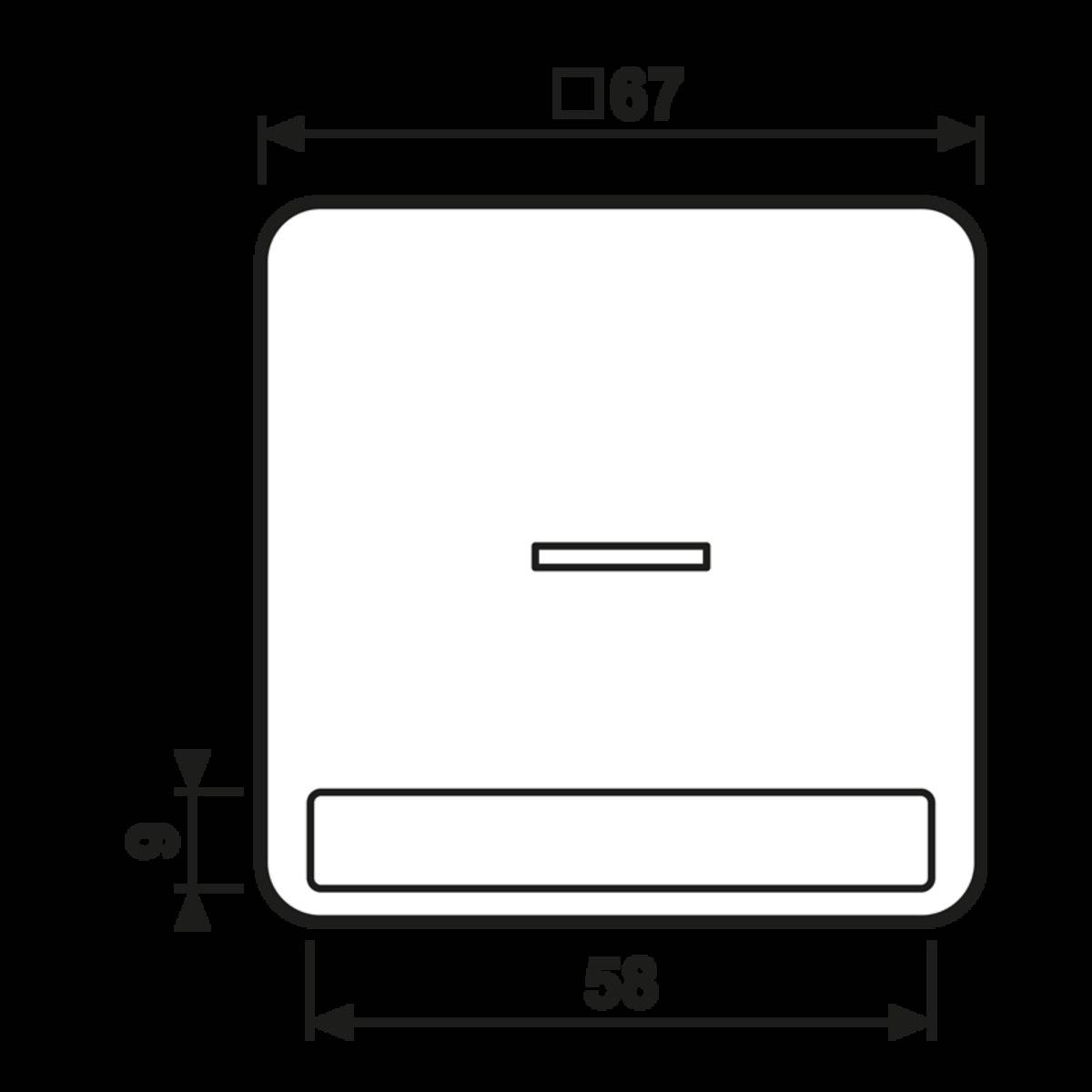 Jung Wippe Licht./Schriftf.aws CD 590 NAKO5 WW