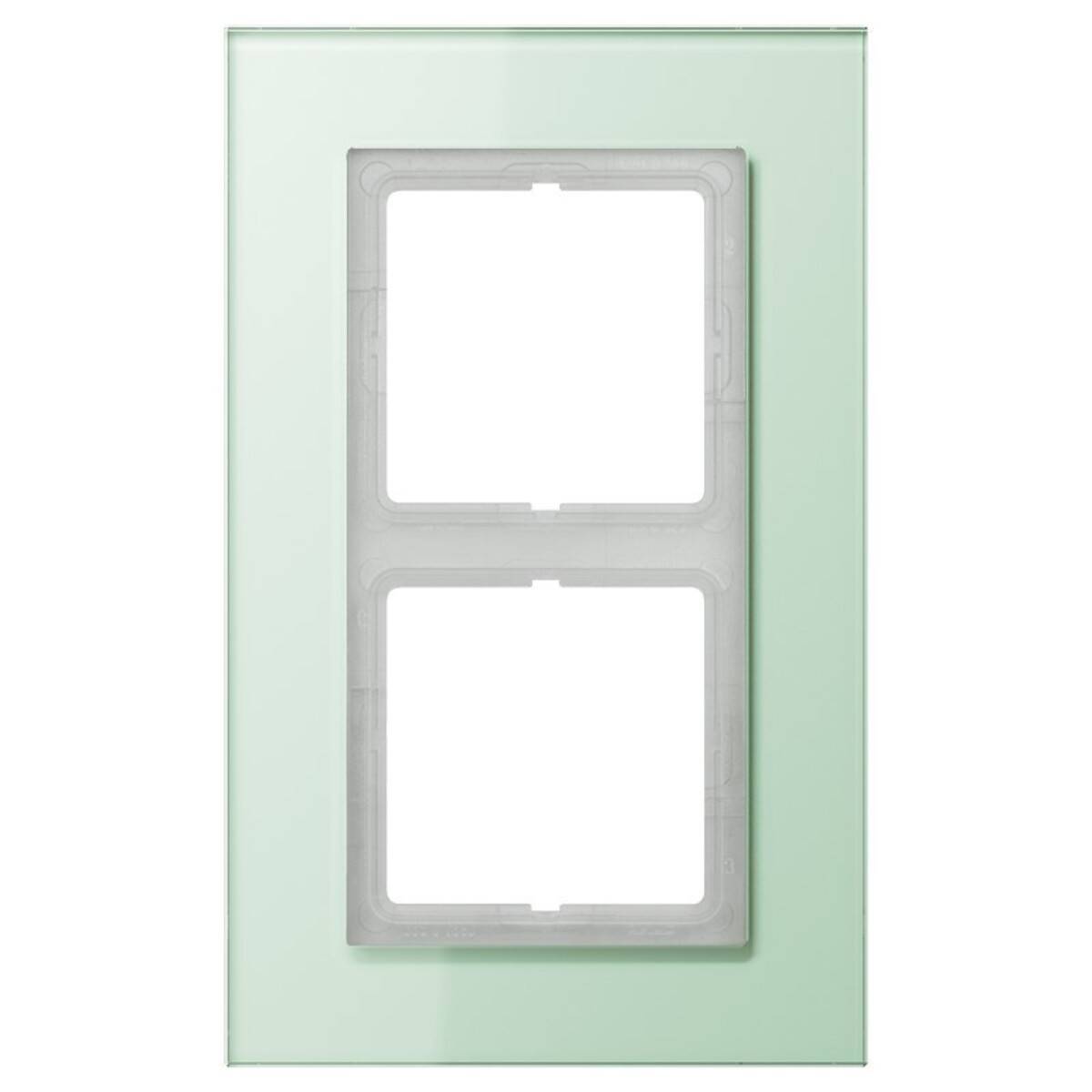 Jung Rahmen 2-fach mt ws LSP 982 GLAS