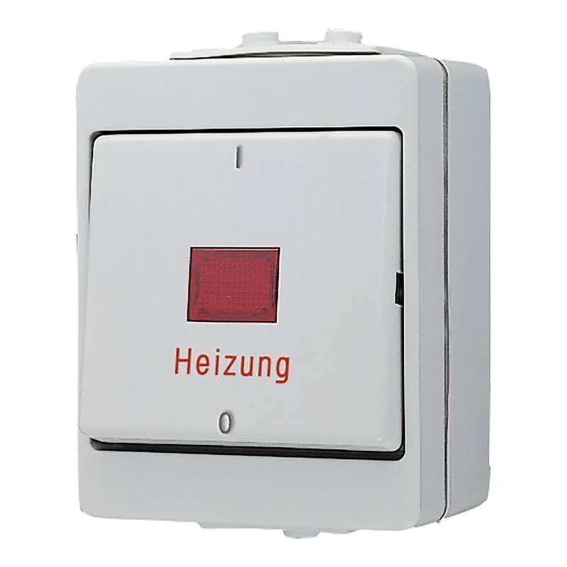 Jung Heizung Notschalter 603 HW