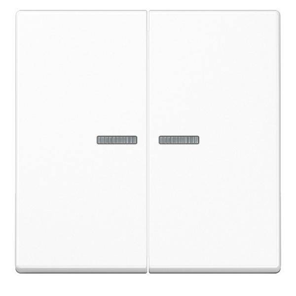 Jung KNX RF Taster 2fach A 10921 ST RF WW