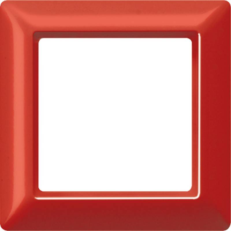 Jung Rahmen 1-fach rt AS 581 GL RT