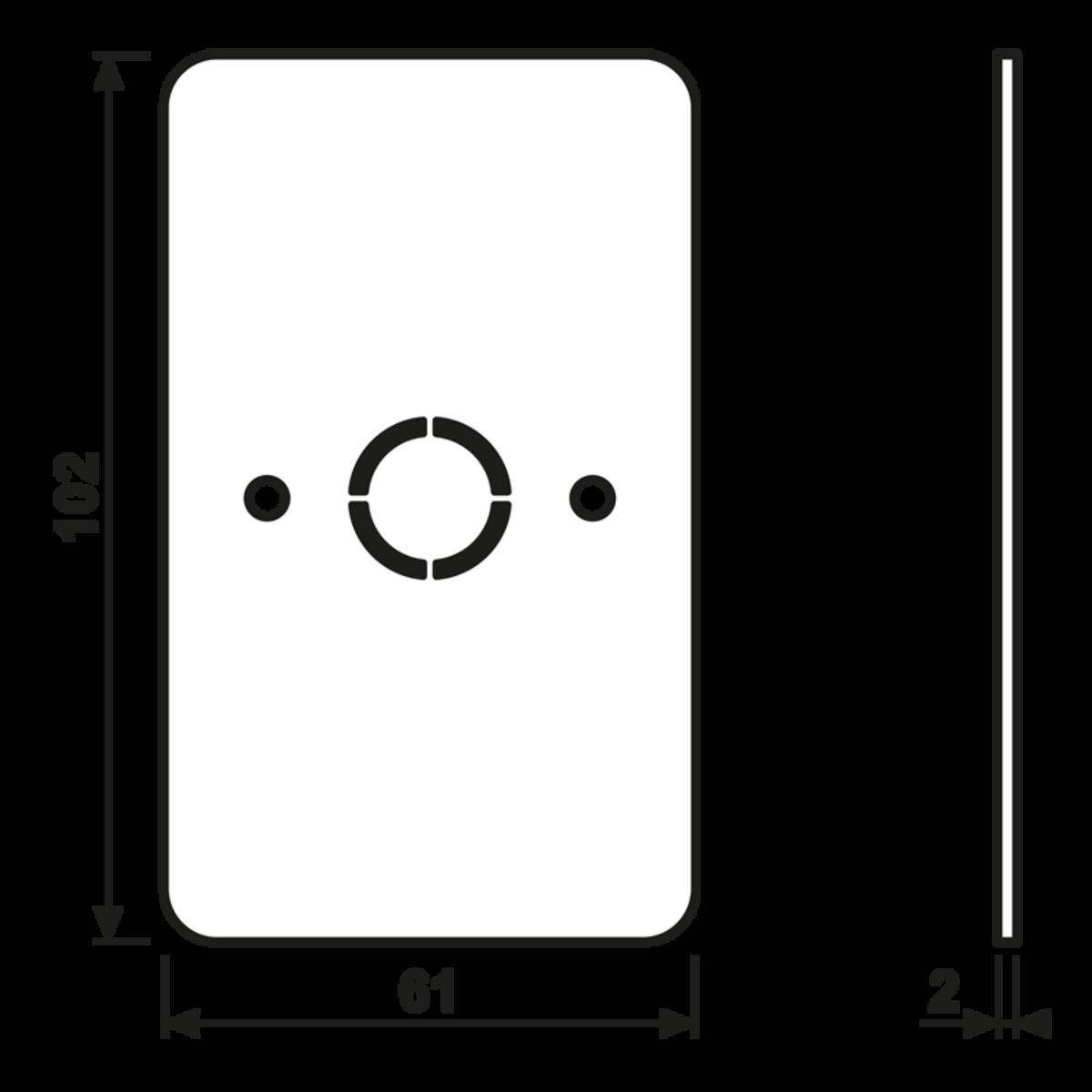Jung Bodenplatte 328-622