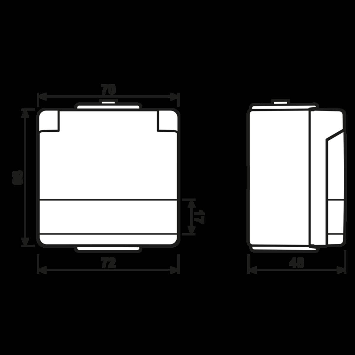 Jung SCHUKO-Steckdose 620 NAW