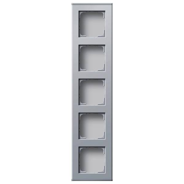 Gira Gehäuse 5-fach alu 136426