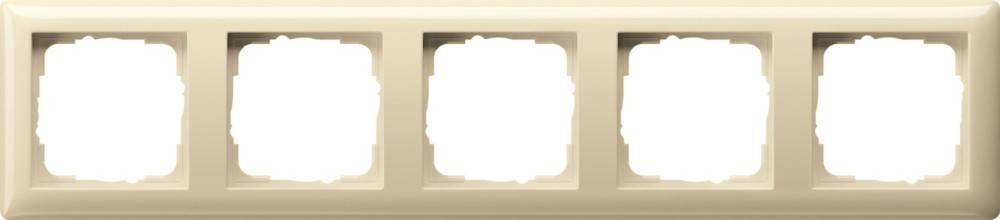 Gira Abdeckrahmen 5f. cws-gl 021501