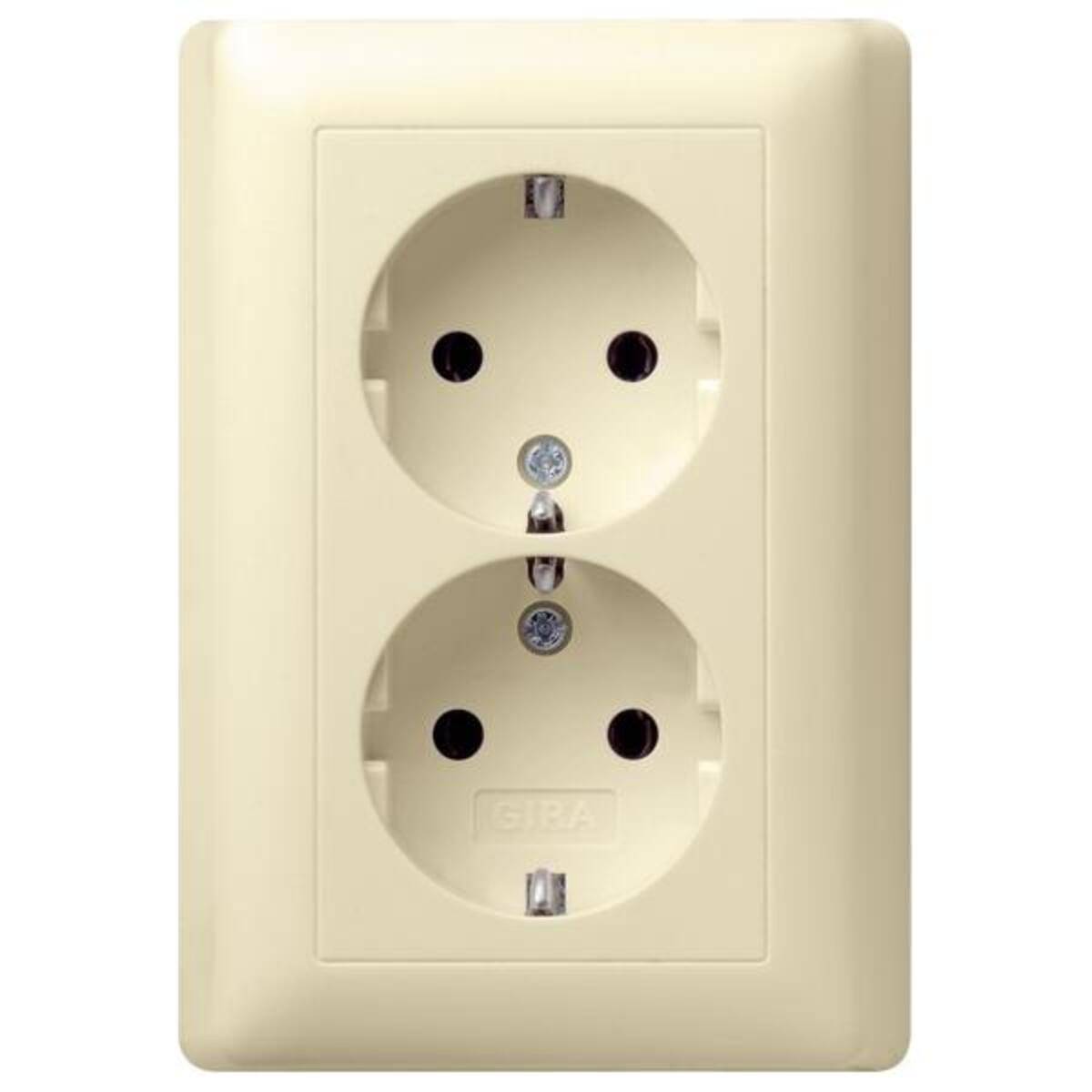 Gira Schuko-Doppelst.ds. cws-gl 078001