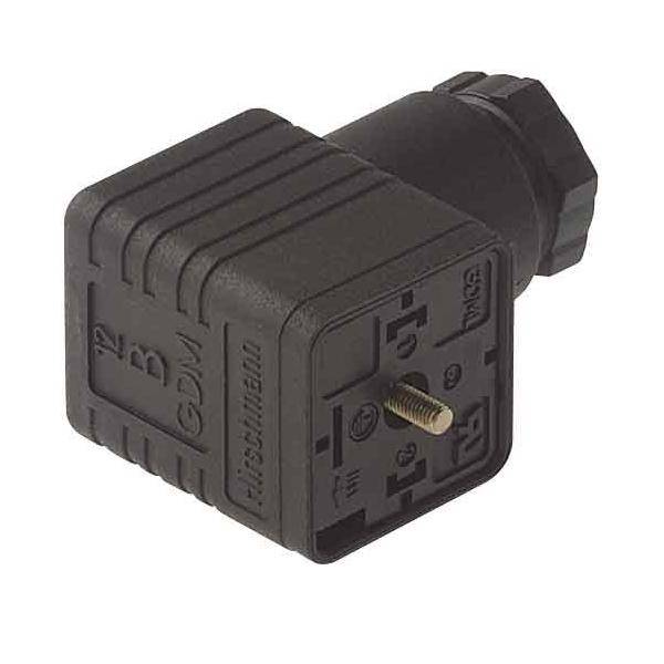 Hirschmann ICON Leitungsdose GDML 2011 GB1 sw