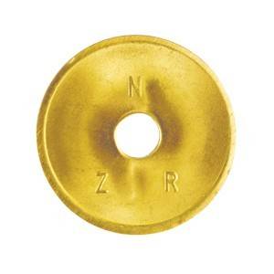 NZR Standardwertmarke WM messing #2020