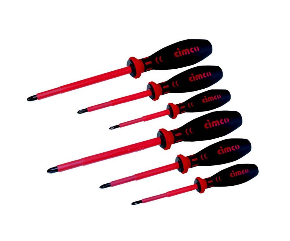 Cimco Werkzeuge 2K-VDE-Kreuzschlitz.Set 117745