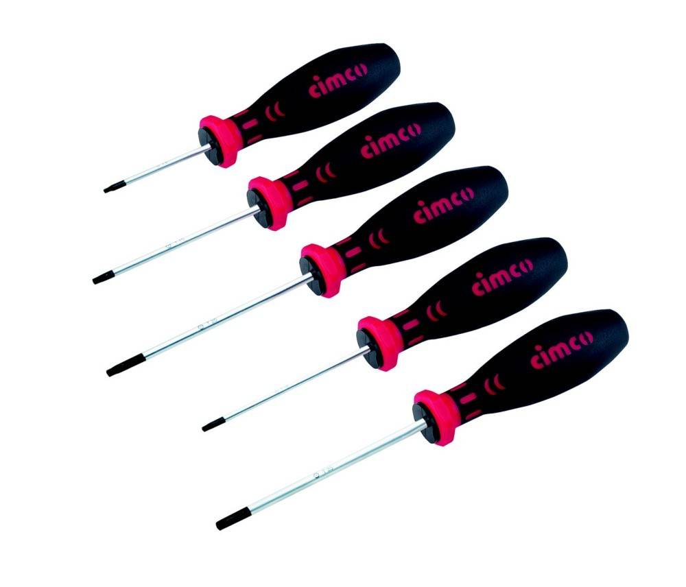 Cimco Werkzeuge 2K-6-rund-Schraubendr.Set 117300