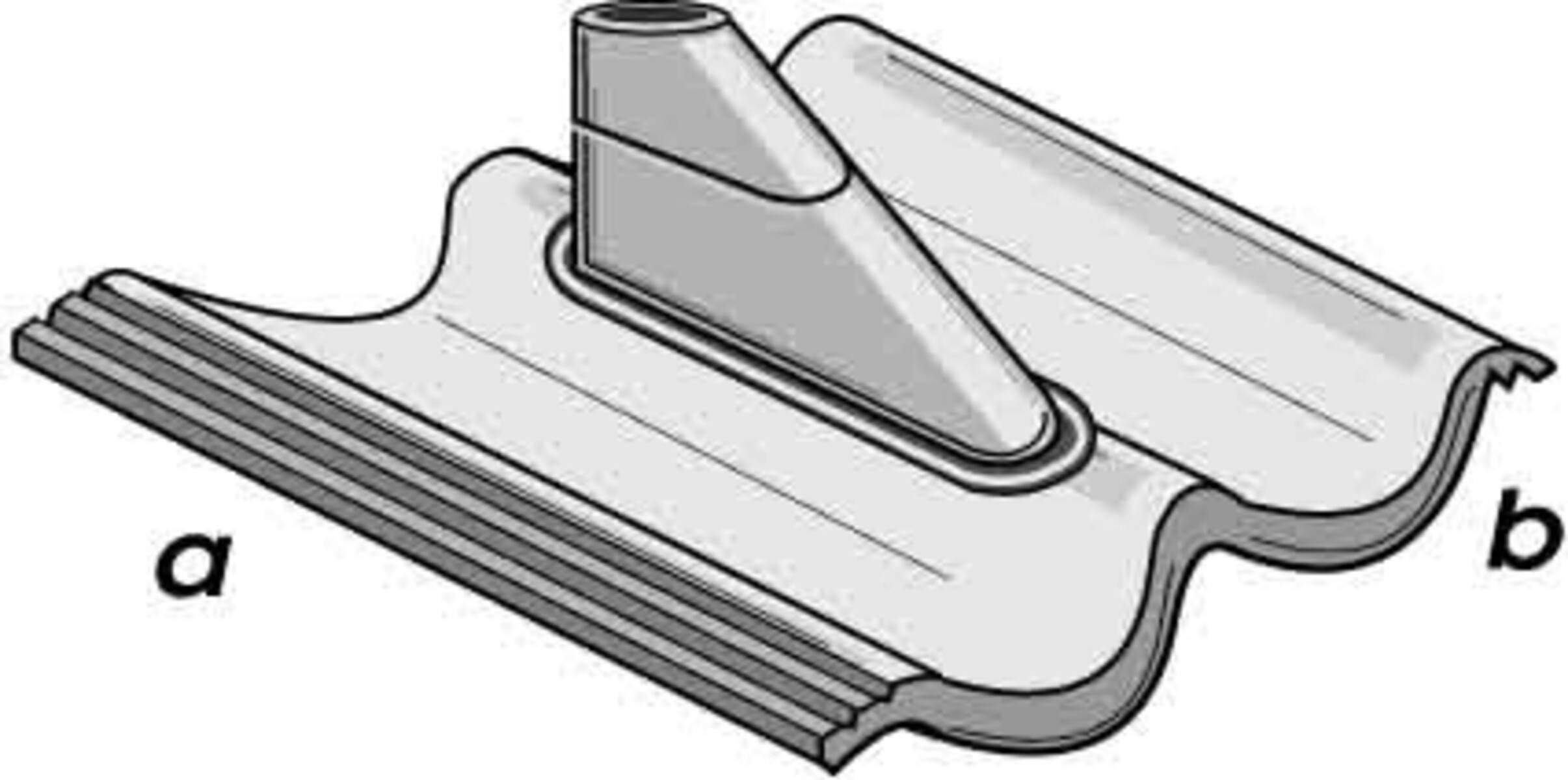 Televes Kunststoffziegel rt KSZ 60 DR