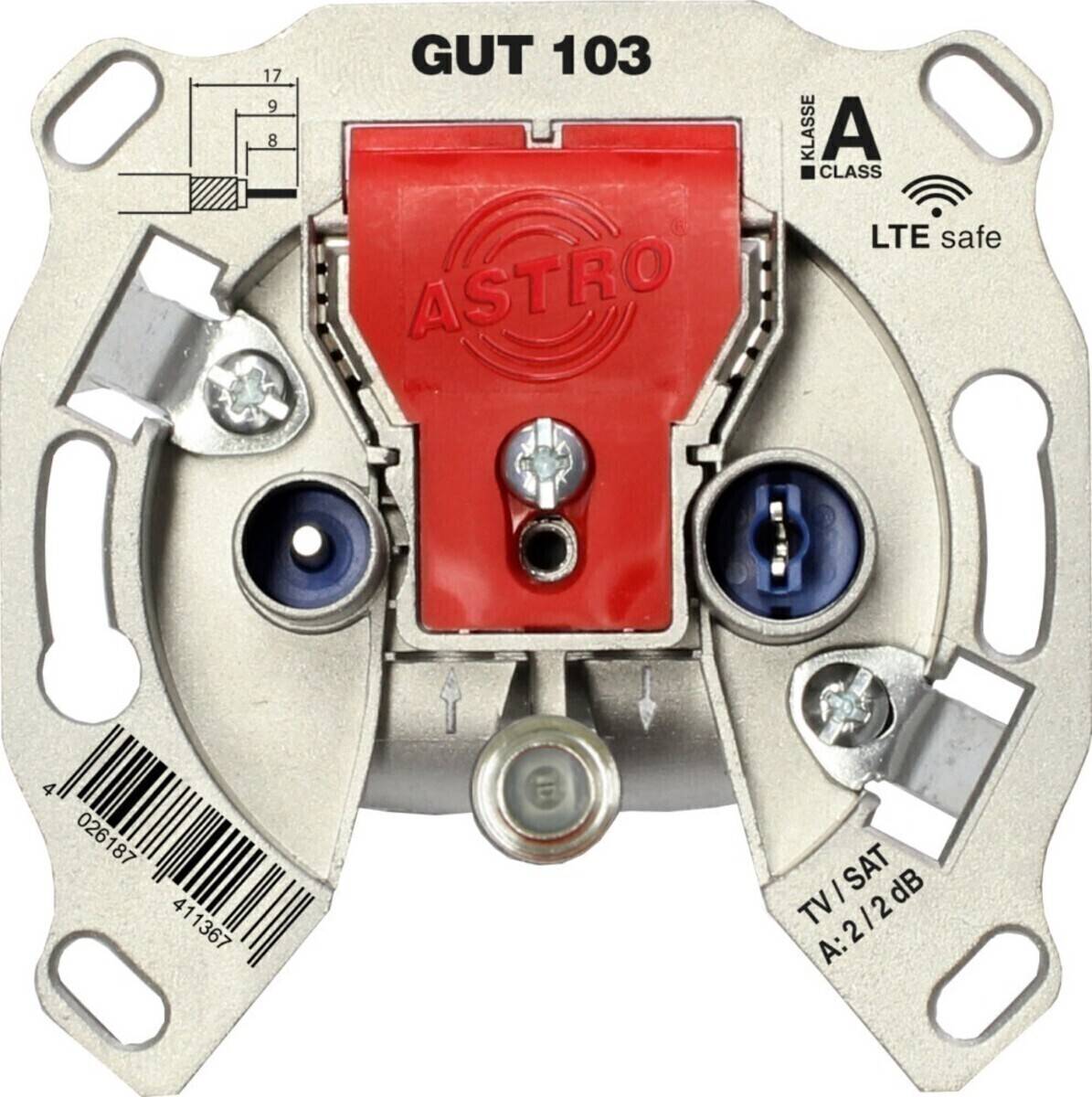 Astro Strobel Antennensteckdose GUT 103