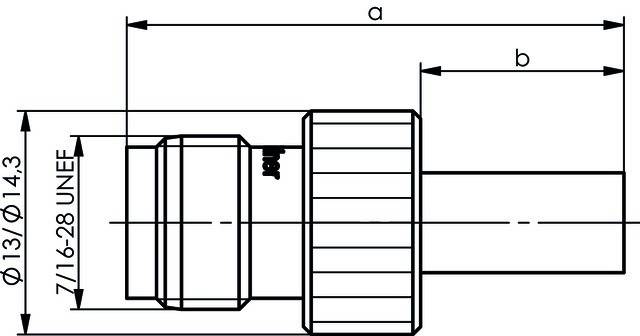 Telegärtner TNC Kabelbuchse 100023824