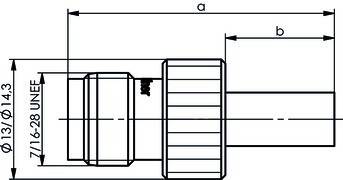 Telegärtner TNC Kabelbuchse 100023824