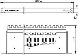 Telegärtner Kabelverbinder Multi 12x 12xVM8-8