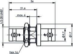 Telegärtner BNC Kupplung (F-F) 100023603