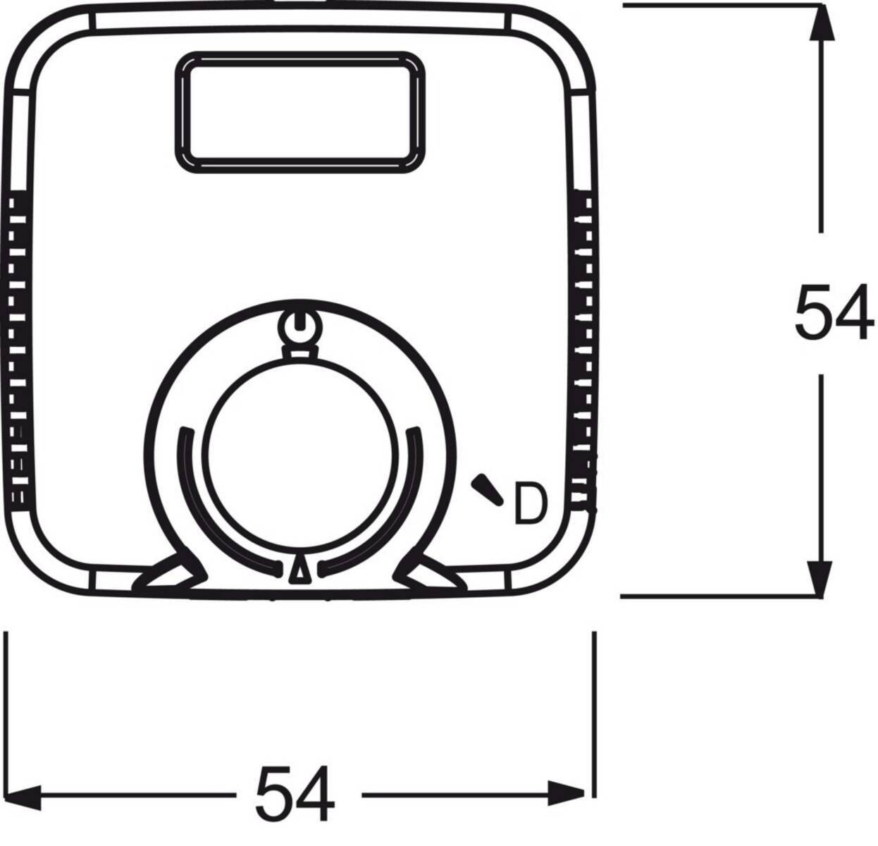 Busch-Jaeger Zentralscheibe aws 1794 TA-214