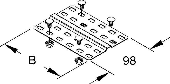 Niedax Stossstellenleiste RSLC 500