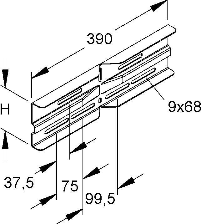 Niedax Winkelverbinder WSWV 105.390