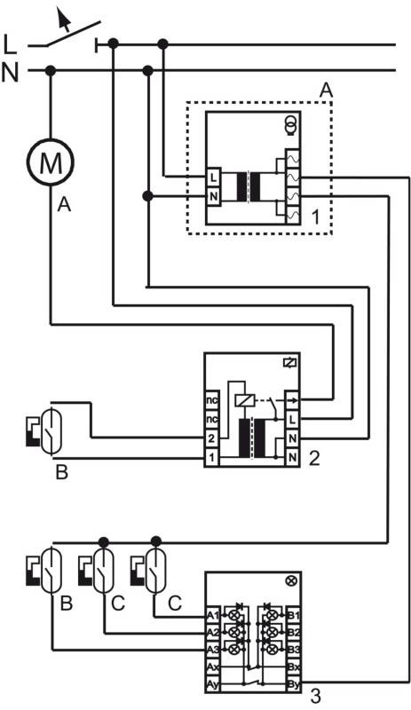 Busch-Jaeger Relais-Einsatz 1539 U