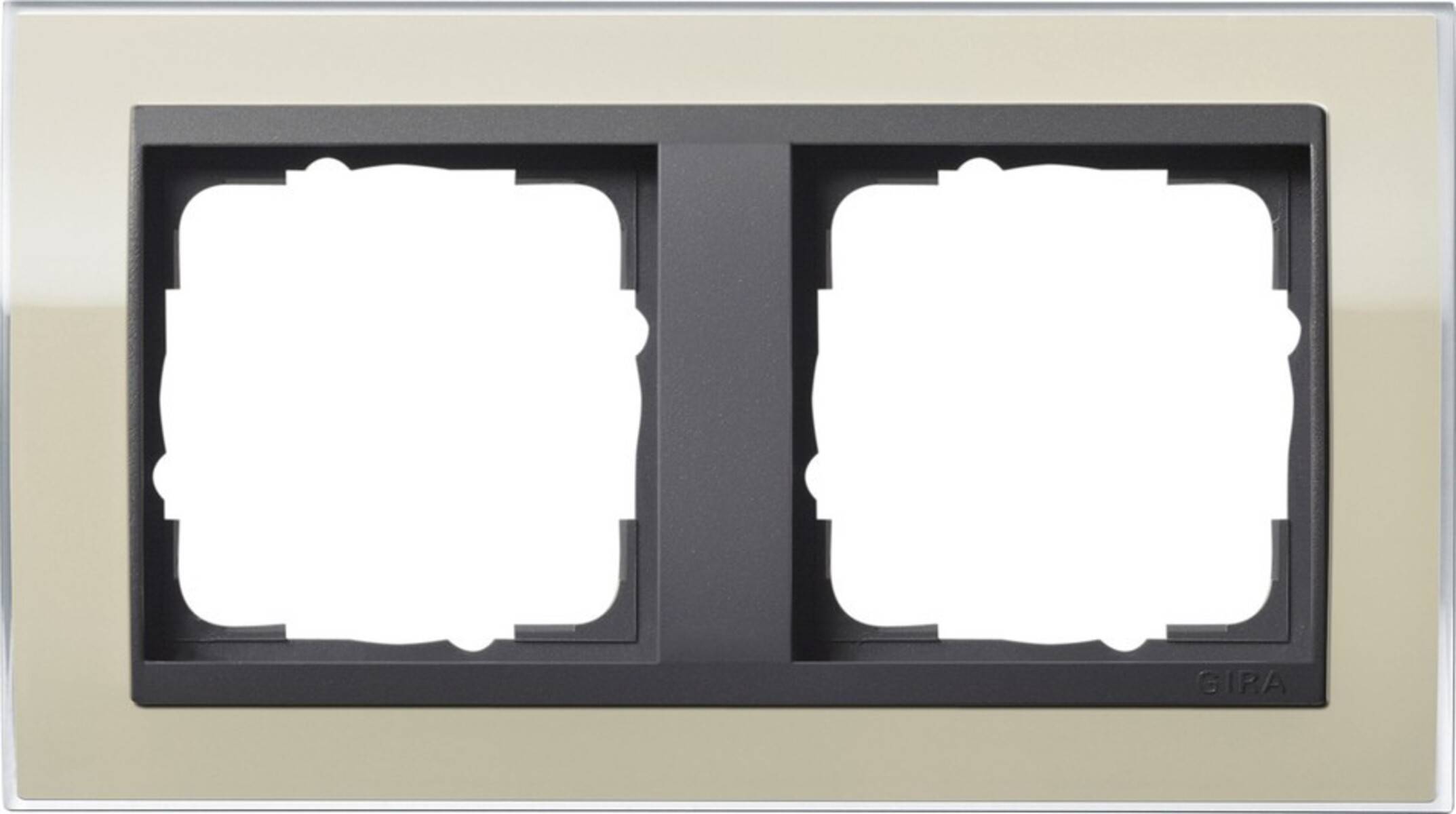 Gira Abdeckrahmen 2fach 0212778