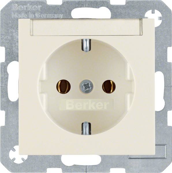 Berker SCHUKO-Steckdose ws/gl 47508982