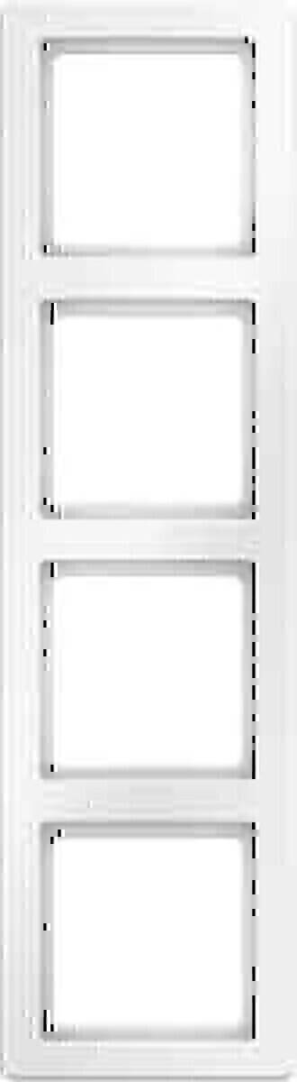 Berker Rahmen polarweiss, samt 10146089