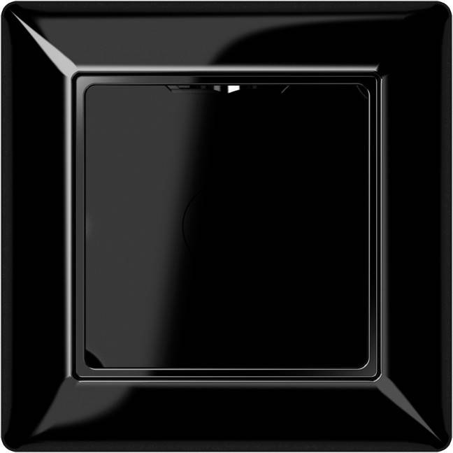 Jung AP-Kappe 1-fach sw AS 581 A SW