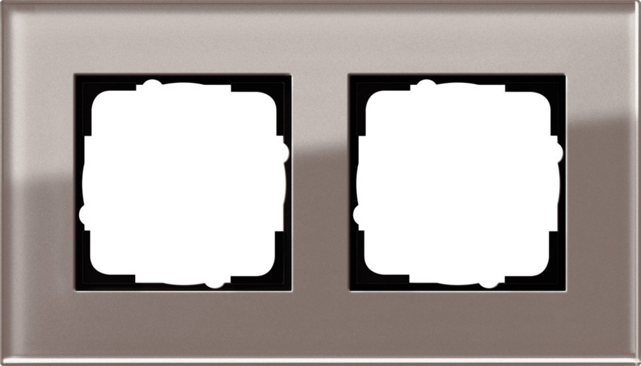 Gira Abdeckrahmen 2fach Esprit 0212122