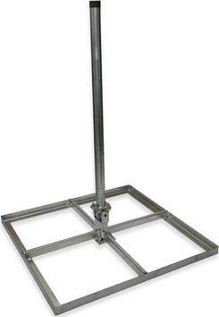 Televes Balkonständer f.4 Betonpl. BS 40/4