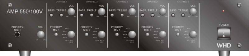 WHD Multikanalverstärker AMP550