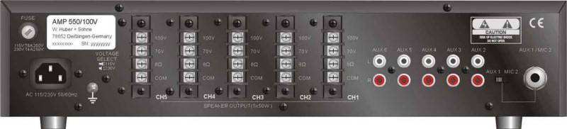 WHD Multikanalverstärker AMP550