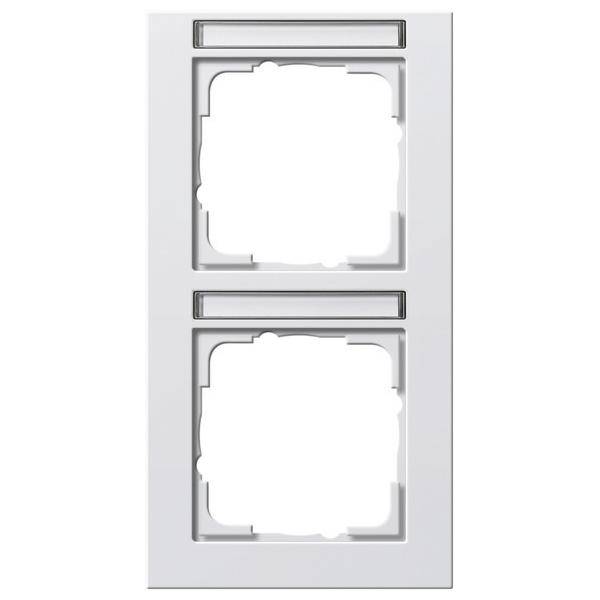 Gira Abdeckrahmen 2f. rws/matt 110222