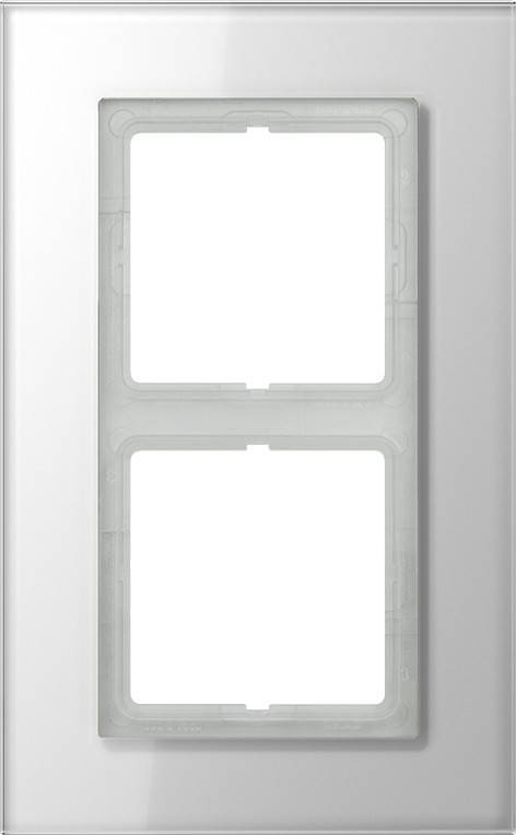 Jung Glasrahmen 2-fach aws LSP 982 GL WW