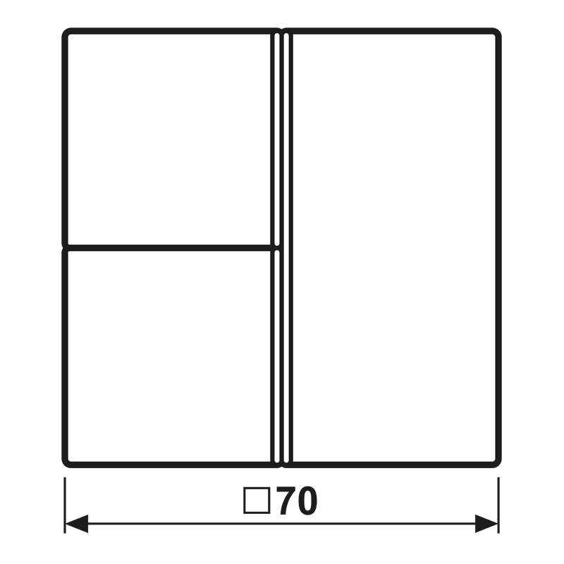 Jung Tastensatz 3f. Mess/clas ME 2403 TSA C