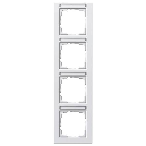 Gira Abdeckrahmen 4f. rws/matt 111422