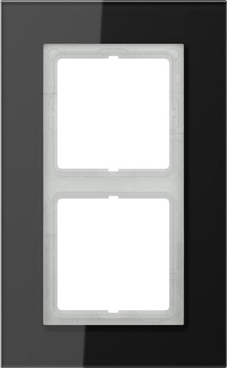 Jung Glasrahmen 2-fach sw LSP 982 GL SW