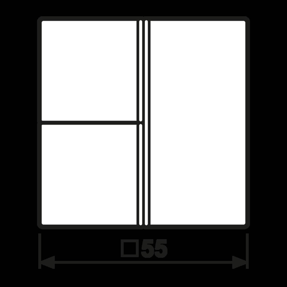 Jung Tastensatz 3-fach aws A 403 TSA WW